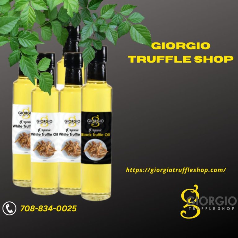 Discover the Rich and Decadent Flavor of White Truffle Oil Online at Giorgio Truffle Shop