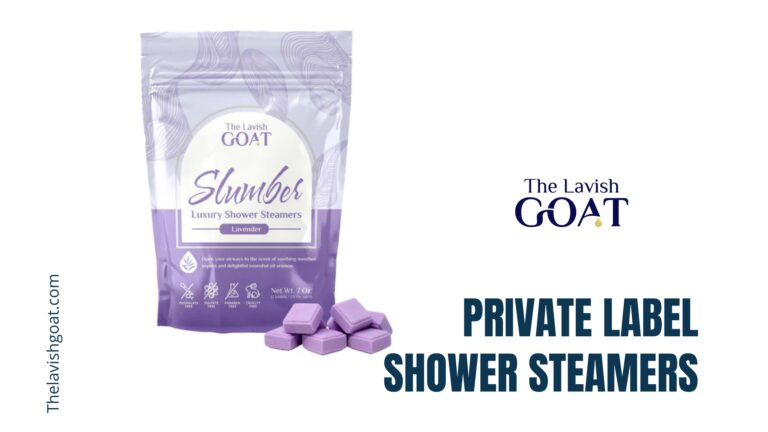 Private Label Shower Steamers: Elevate Your Brand with The Lavish Goat