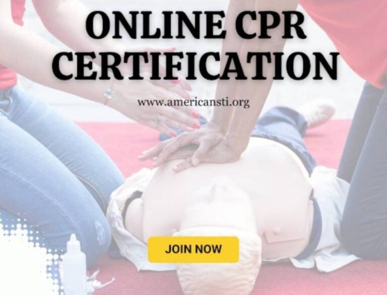 CPR Certification Online