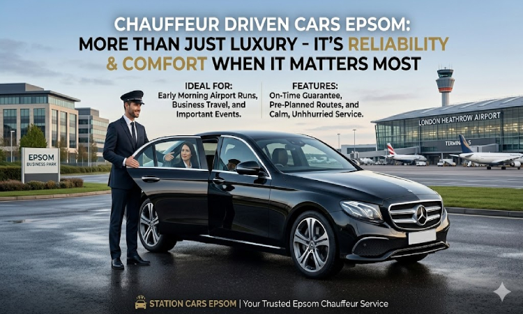 Chauffeur Driven Car in Epsom