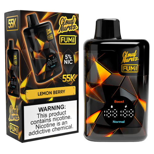 Why Lemon Berry Disposable Vape (55000 Puffs) by FUMI x Cloud Nurdz 55K Is a Must-Try for Fruit Flavor Fans